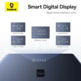 Baseus PicoGo 10000mAh Power Bank with Digital Display 20W Fast Charging – Black (With Simple Wiring Type-C to Type-C 60W 20V/3A 30cm Black) – image 5