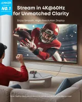 Anker Nano USB-C to HDMI Cable A87E0H12 (6 ft, 4K 60Hz, Braided) – image 2
