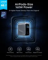 Anker Prime Charger 160W 3-Port Smart Display (A2687) – image 5