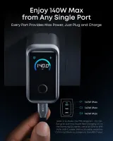 Anker Prime Charger 160W 3-Port Smart Display (A2687) – image 3