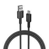 Anker 322 USB-A to USB-C Nylon Braided Charging Cable 3ft – image 1
