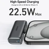 Anker Nano Power Bank A1653 5000mAh 22.5W – Built-In Foldable USB-C Connector – image 4