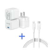 Anker PowerPort III 20W Cube Charger with USB-C to Lightning Cable (B2149) – image 2