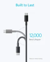 Anker USB-C to USB-C Cable 1m 60W Fast Charging Braided Cable (A8752) – image 3