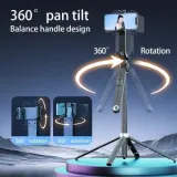 Q525TK AI Tracking Gimbal Selfie Stick & Tripod – image 3