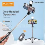 PLOKAMA LIVE-K7 Selfie Stick with Tripod & Wireless Remote – image 2