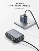 JOYROOM JR-PBF29 20000mAh 22.5W Mini Power Bank with Built-in Type-C & Lightning Cables – image 3