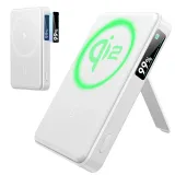 ESR Qi2 MagSlim Kickstand Power Bank (10K)-White – image 2