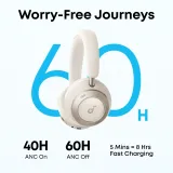 Soundcore Space One Pro by Anker – Premium Adaptive ANC Wireless Headphones – image 5
