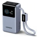 Ugreen Nexode Pro 10000mAh Power Bank PD/QC - 55W, USB-C Cable - Grey – image 1