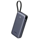 Ugreen PB536 20000mAh Power Bank with Built-In USB-C Cable - 45W - Grey – image 2