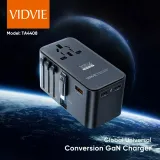 Vidvie TA4408 100W Universal Wall Charger with Retractable USB-C Cable – image 1
