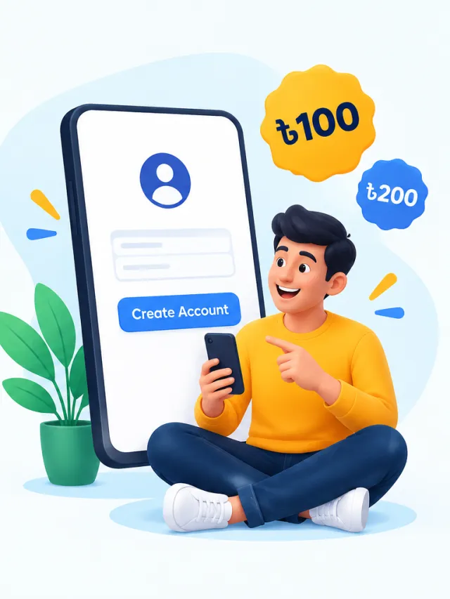 Save ৳100 on your first order